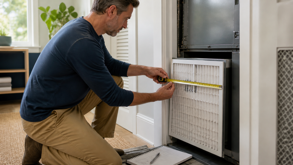 How to Measure Your HVAC Filter Size Correctly