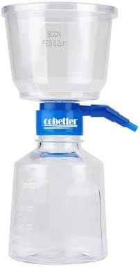 Pack of 1 Diposable Vacuum Filter Units 500mL 0.2μm PES Hydrophilic Membrane
