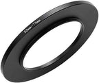 52mm to 77mm Step Up Ring Filter Adapter Black Metal Step up Adapter Rings Compatible with All Brand UV CPL ND Camera Lens Filter Step Down Ring (52mm-77mm)