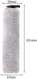 Roller Brush and Filter Replacement Kit, Compatible with Bissell Crosswave HF2 3845N 3831 Floor Scrubber Vacuum Cleaner(Rolling brush) - Field & Pure
