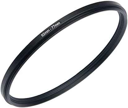 82mm to 77mm Step-Down Rings Filter Adapter for All Brands UV ND CPL Metal Step-Down Rings Adapter Filter
