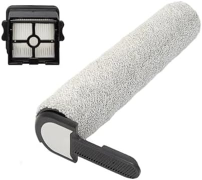 AT28 Main Roller Brush with Filters - Replacement Accessories Compatible For Ultenic AC1 Elite Floor Scrubber & Wet Dry Vacuum Cleaner - Field & Pure