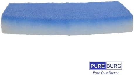 PUREBURG Replacement Filter Compatible with Best Vent Indoor Dryer Vent,12-Pack 6.9" x 6.5" x 0.6" Dryer Lint Filter For Air Clean - Field & Pure
