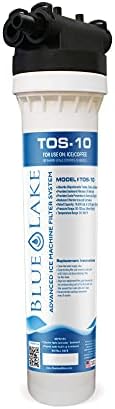 Ice Maker Filter - Inline Water Filter Kit & Cartridge KTOS-10 - Filter for Icemaker and Coffee Maker - Ice Machine Water Filter Purifier - Commercial Filtration and Purification System - by Blue Lake - Field & Pure