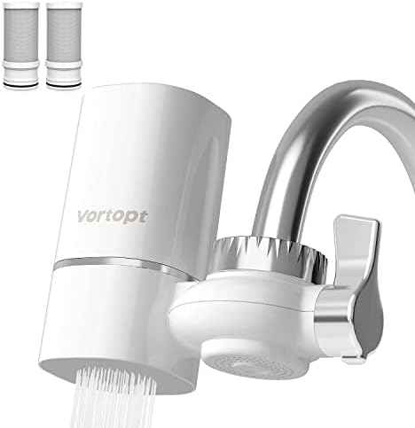 Vortopt Faucet Water Filter for Sink, T1 Rapid Flow, NSF Certified.