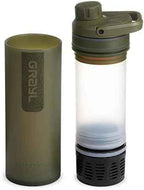 GRAYL UltraPress 16.9 oz Water Purifier & Filter Bottle, Olive Drab