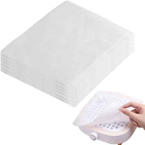 Nail Dust Collector Filter Paper Dust Collector Nail Tech For Salon Supplies
