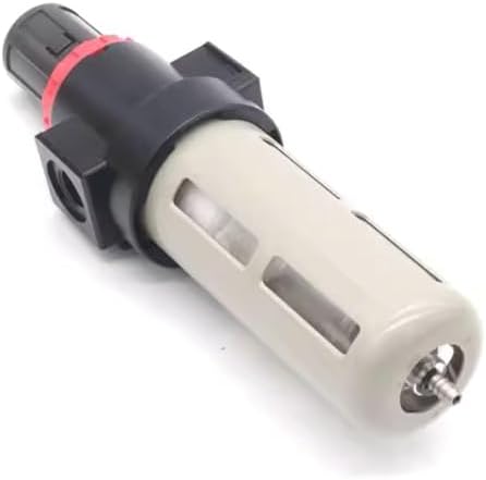 Compressed Air Pressure Filter Regulator Airtac BFR2000-C 1/4'' NPT 0-140 PSI Combo Piggybac Adjustable,Bracket,Gauge Semi-Auto Drain - Field & Pure