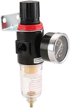 Baomain Pneumatic Filter Regulator AFR-2000 1/8"PT Air Treatment Unit w Pressure Gauge