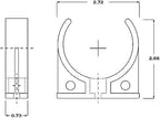 Voker Filter New Filter Installation Hardware Kit (only) - 5/8" Hose ID - Made in the USA