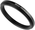 49-43mm Step-Down Ring Adapter, 49mm to 43mm Step Down Filter Ring for 49mm Lens Install 43mm ND CPL UV Camera Lens Filter(49mm-43mm) - Field & Pure
