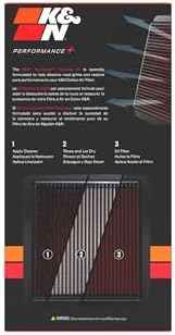 K&N Air Filter Cleaning Kit: Squeeze Bottle Filter Cleaner and Red Oil Kit; Restores Engine Air Filter Performance; Service Kit-99-5050