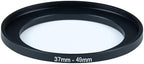 37mm Lens to 49mm Camera Lens Adapter 37mm to 49mm Step Up Ring