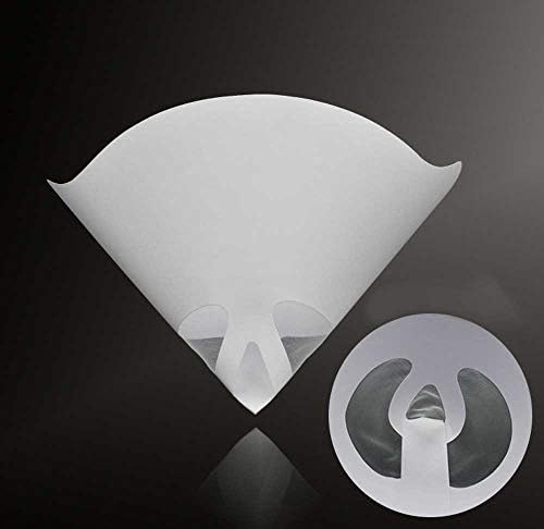 200PCS Paper Paint Strainers with 100 m Filter Tips and 1 PCS Stretch