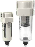 Vacuum Water Droplet Separator Vacuum Pipeline Filter Negative Pressure Filter Element AMJ AMJ3000-03B AMJ4000-04B-C(AMJ3000-03B-C)