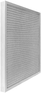 Washable Aluminum Furnace Air Filter, MERV 5, Electrostatic Reusable HVAC Filter (2 inch, 14" x 24" x 2")