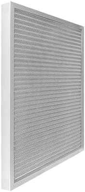Washable Aluminum Furnace Air Filter, MERV 5, Electrostatic Reusable HVAC Filter (2 inch, 14" x 24" x 2")