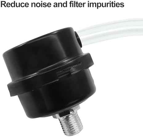 2 Pcs Air Compressor Silencer, 1/2" Thread, 20mm