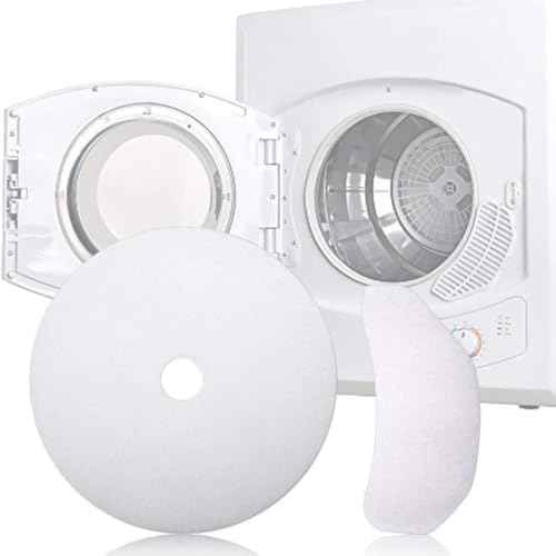30 Pieces Cloth Portable Dryer Exhaust Filters Set Universal Dryer Lint