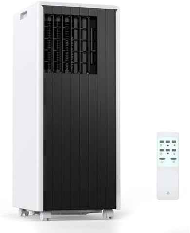 8,000 BTU Portable Air Conditioner with Sleep, Cool, Dehumidifier & Fan
