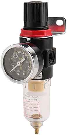 Baomain Pneumatic Filter Regulator AFR-2000 1/8"PT Air Treatment Unit w Pressure Gauge