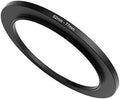 62mm to 77mm Step Up Ring Filter Adapter Applicable to All Brands of UV ND CPL Filter (62mm-77mm)