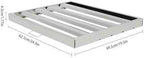 6Pcs Hood Filters 430 Stainless Steel Baffle Filter (19.5W x 24.5H)