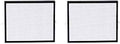 Nispira True HEPA Filter Replacement Compatible with Breathe Classic Smart Air Purifier BF35 HEPA-Pure. 2 Packs