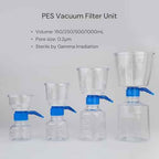 Pack of 1 Diposable Vacuum Filter Units 500mL 0.2μm PES Hydrophilic Membrane