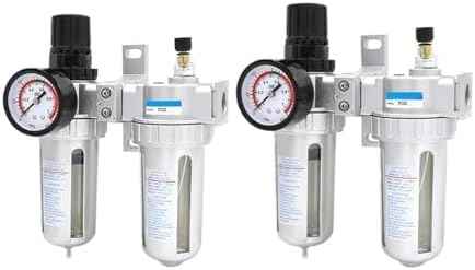 SFR200 Two-Piece SL Oil-Water Separation Gas Source Treatment air Filter Pressure regulating Valve SFC200/300/400(SFC200)