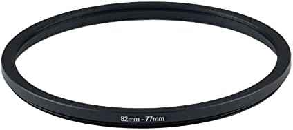 82mm to 77mm Step-Down Rings Filter Adapter for All Brands UV ND CPL Metal Step-Down Rings Adapter Filter