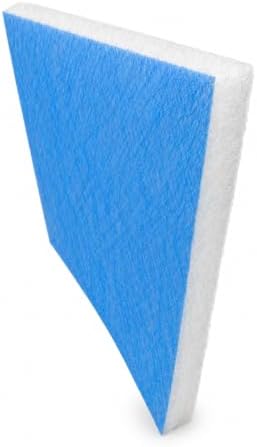 Paint Booth Exhaust Fiberglass Filter, Blue/White Paint Arrestor for
