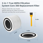 Core 300 Replacement Filter for LEVOIT Core 300-P Air Purifier - Field & Pure