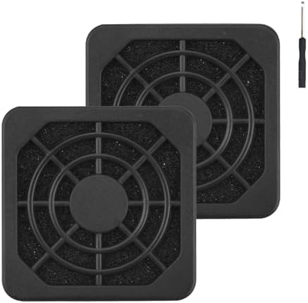[2 Pack] ELUTENG 40mm Fan Filter Dustproof Cover USB Cooling