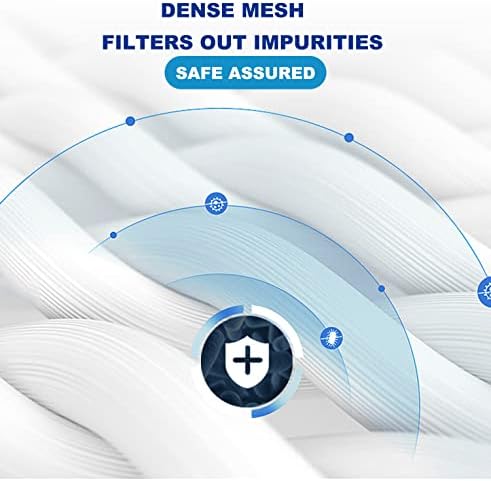 100 Pack Pool Skimmer Socks, Pool Filter Socks Works Perfect with Pool Skimmer for Inground and Above Ground Pool Skimmer Basket/ Hot Tub Filter, Ultra Fine Mesh Socks Filter Debris and Leaves - Field & Pure