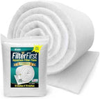 Aquatic Experts Aquarium Filter Floss for Fish Tank Filters - FilterFirst Aquarium Filter Pad - Media Roll for Crystal Clear Water, 3/4" - 1" Thick (12 Inch Wide, 72 Inch Long)