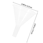 Veemoon 20pcs Short Stem Lab Funnels 60mm - Image 2