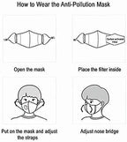 100 Pcs Activated Carbon PM2.5 Mask Filter Paper 5 Layers Replacement PM 2.5 - Image 5