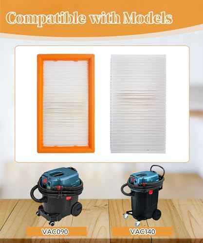 VF130H Flat HEPA Filter