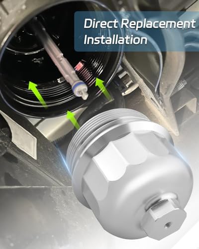 Fuel Filter Housing Cap Fit for GM Duramax 6.6L L5P