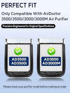 3500 Replacement Filter Compatible with Air Doctor 3000, 3500 & 3500i