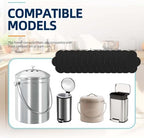 12pcs Trash Can Odor Absorbing Filters: Activated Charcoal Deodorizer
