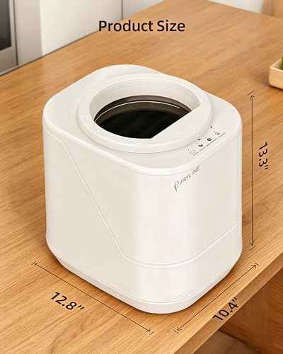 Electric Composter for Kitchen, 4L Large Smart Countertop Compost Bin, Odorless | Auto-Cleaning | Low Noise |Turn Food Waste into Fertilizer Composter, 2026 New Indoor Food Waste Compost Machine