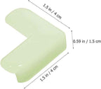 Luminous Corner Protectors for Baby Safety Transparent Table and Furniture Edge