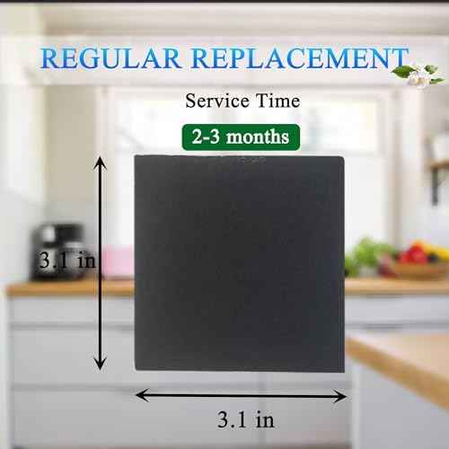 PurifyLogix 6 PCS Odor Absorbing Filter Refills for SIMPLI-Magic Trash Can