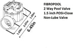 Fibropool Swimming Pool Inline Diverter Valve - Image 6