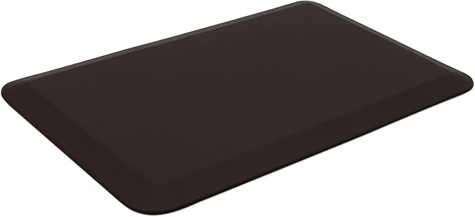 GelPro Anti-Fatigue Designer Comfort Kitchen Floor Mat, Leather Grain Truffle - Image 5