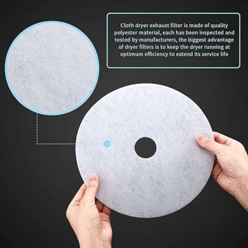 30 Pieces Cloth Portable Dryer Exhaust Filters Set Universal Dryer Lint - Field & Pure