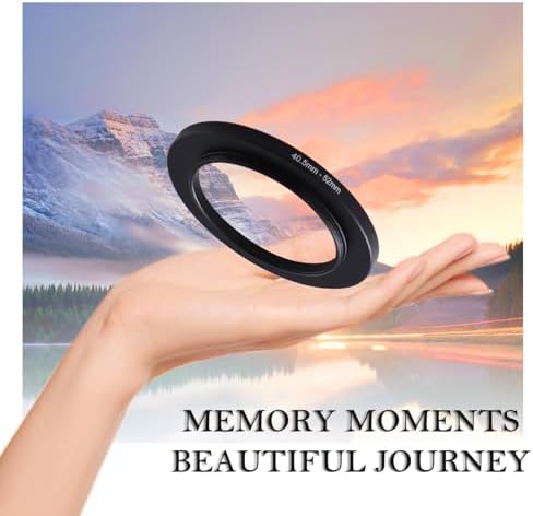 40.5-52mm Step-Up Ring Adapter, 40.5mm to 52mm Step Up Filter Ring for