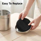 8 Pack Charcoal Filters for Compost Bucket 7.25 Inch, Activated Carbon Replacement Filter Round Compost Bin Filter for Countertop Bin, Odor Control Activated Charcoal Filters